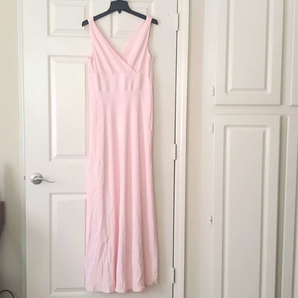J Crew dress full length silk dress